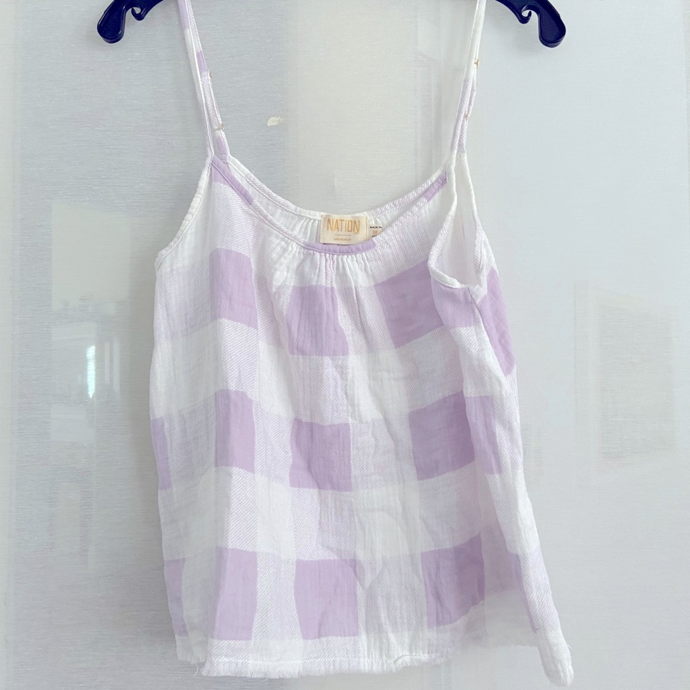 Brand new Nation Millie swing check cami M